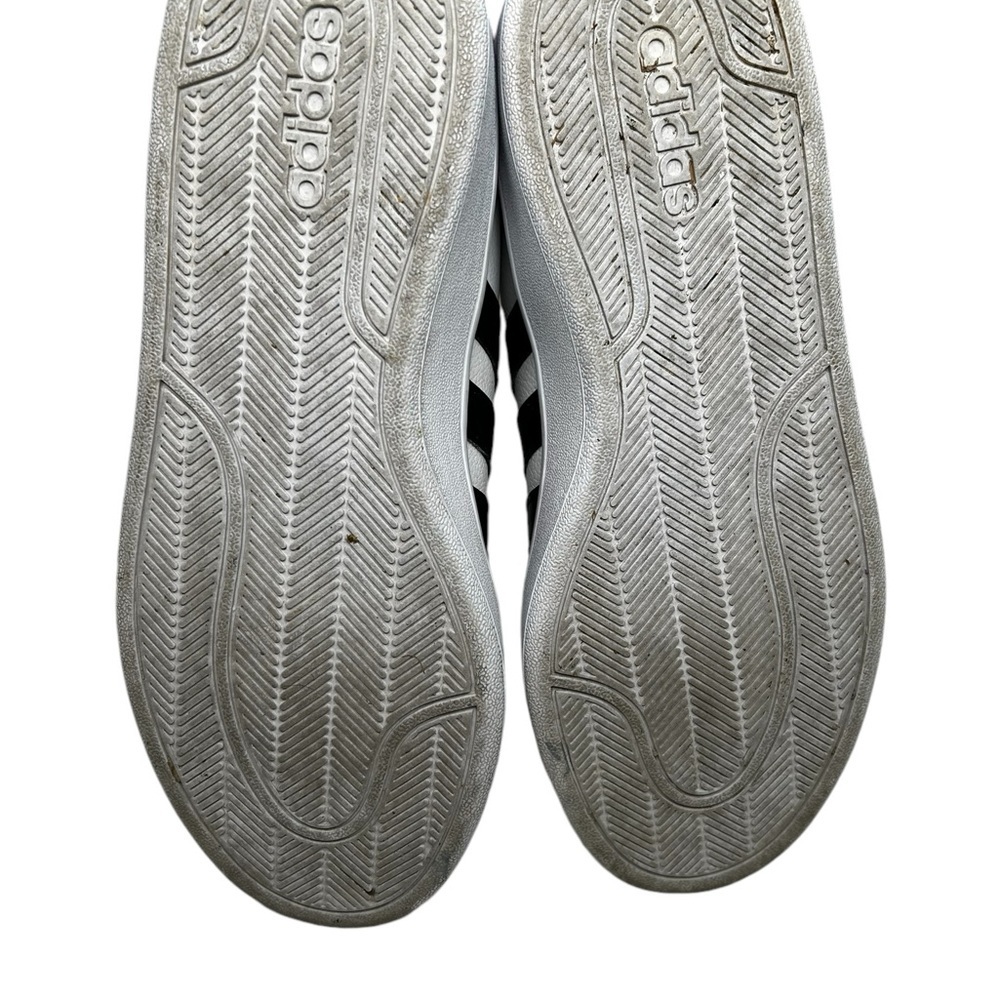 Adidas Cloud Foam Ortholite Float White W/Black S… - image 8